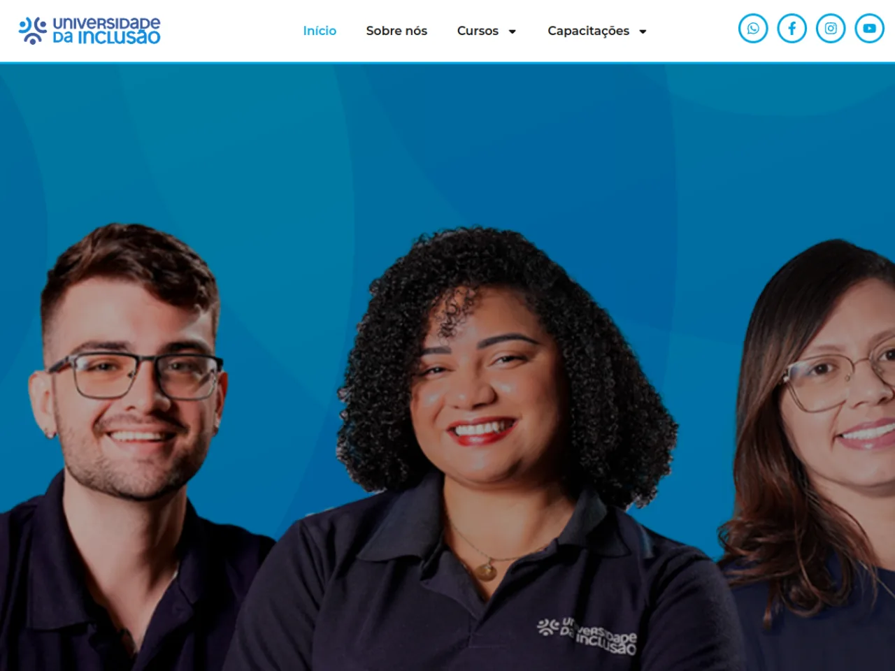 Site Universidade da Inclusão